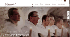 Desktop Screenshot of karmel.pl