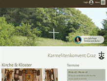 Tablet Screenshot of graz.karmel.at